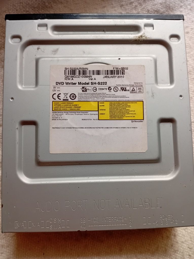 Nagrywarka Samsung Model SH-S222