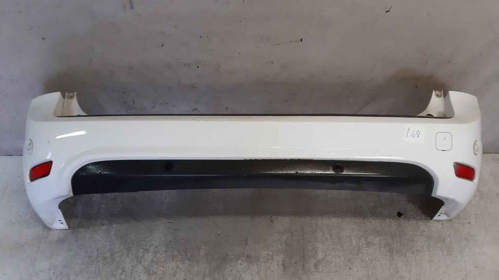 * ZDERZAK TYŁ TYLNY FORD FOCUS MK.2 II KOMBI N3 BIAŁY PDC CZUJNIKI