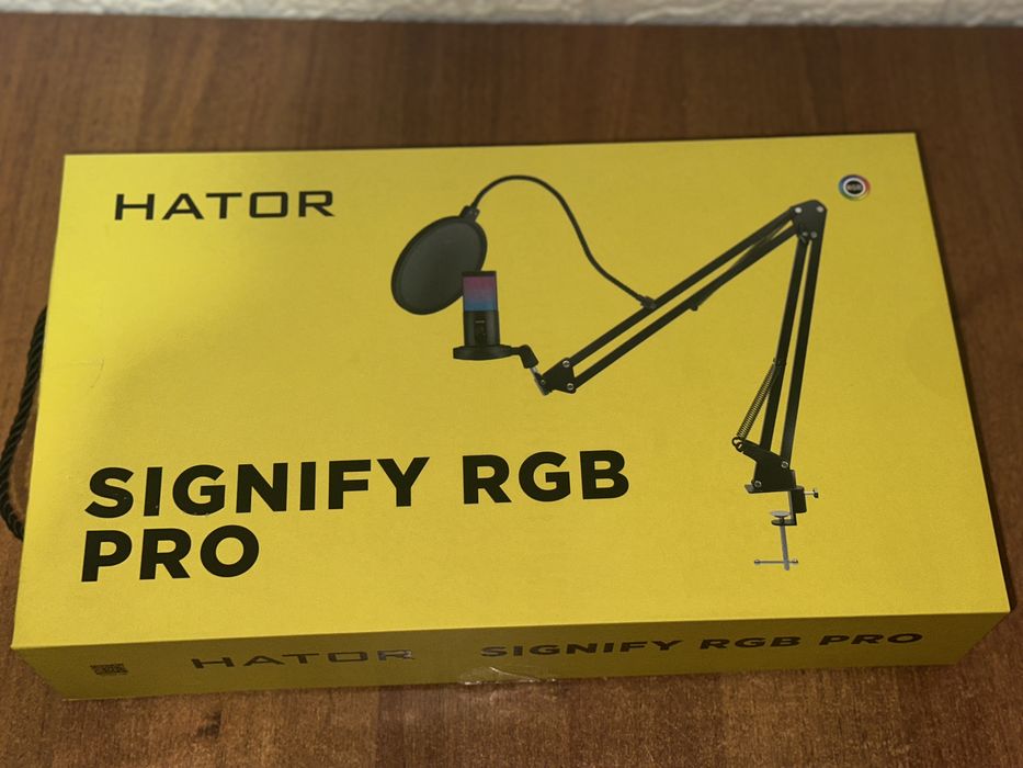 Продам Мікрофон Hator Signify RGB Pro