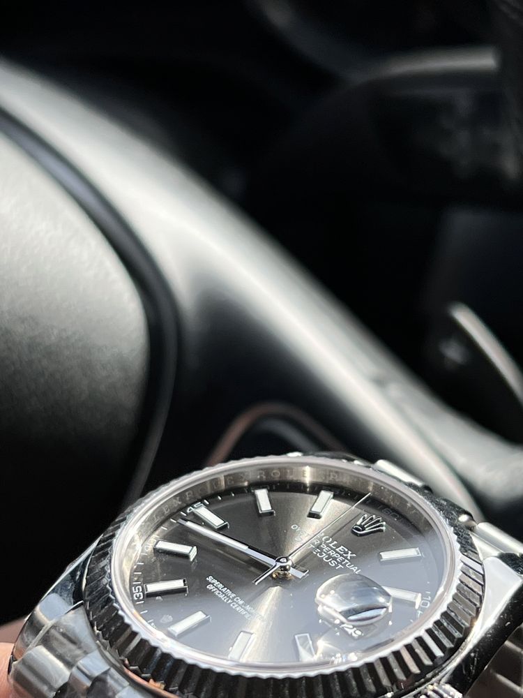 мужские наручные часы Rolex oystersteel datejust 41