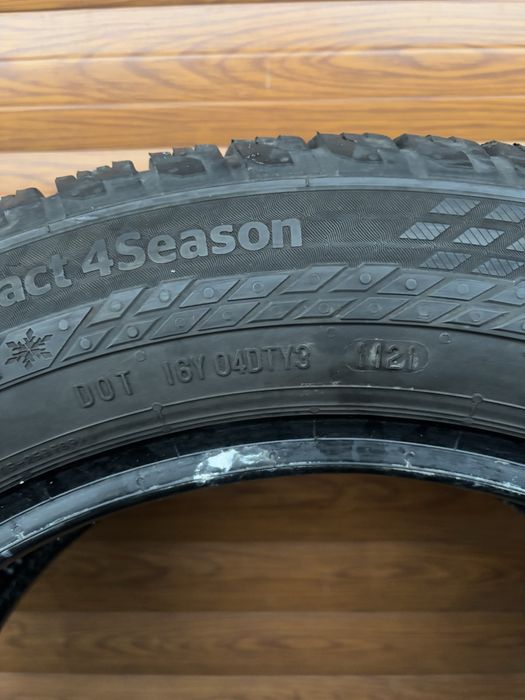 225/55/17C Continental 2 opony całoroczne 6.83mm 2021r wysyłka!