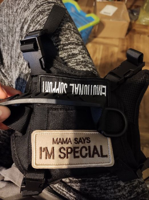 Taktyczna uprząż dla psa