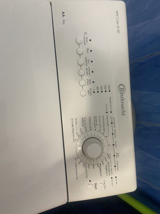 Стиральная машинка Bauknecht WAT Care 32 SD