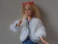 Ubranka dla laki Barbie - Futerkowa kurtka, kombinezon i super buty !