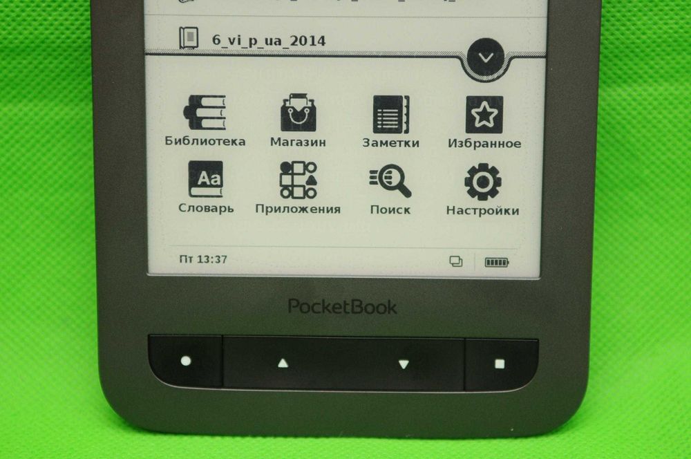 Электронная книга PocketBook 624 WiFi Cенcop + клавiші