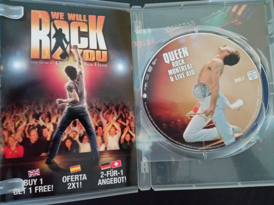 Queen - Rock Montreal & Live Aid  - Edição Especial 2 Discos!