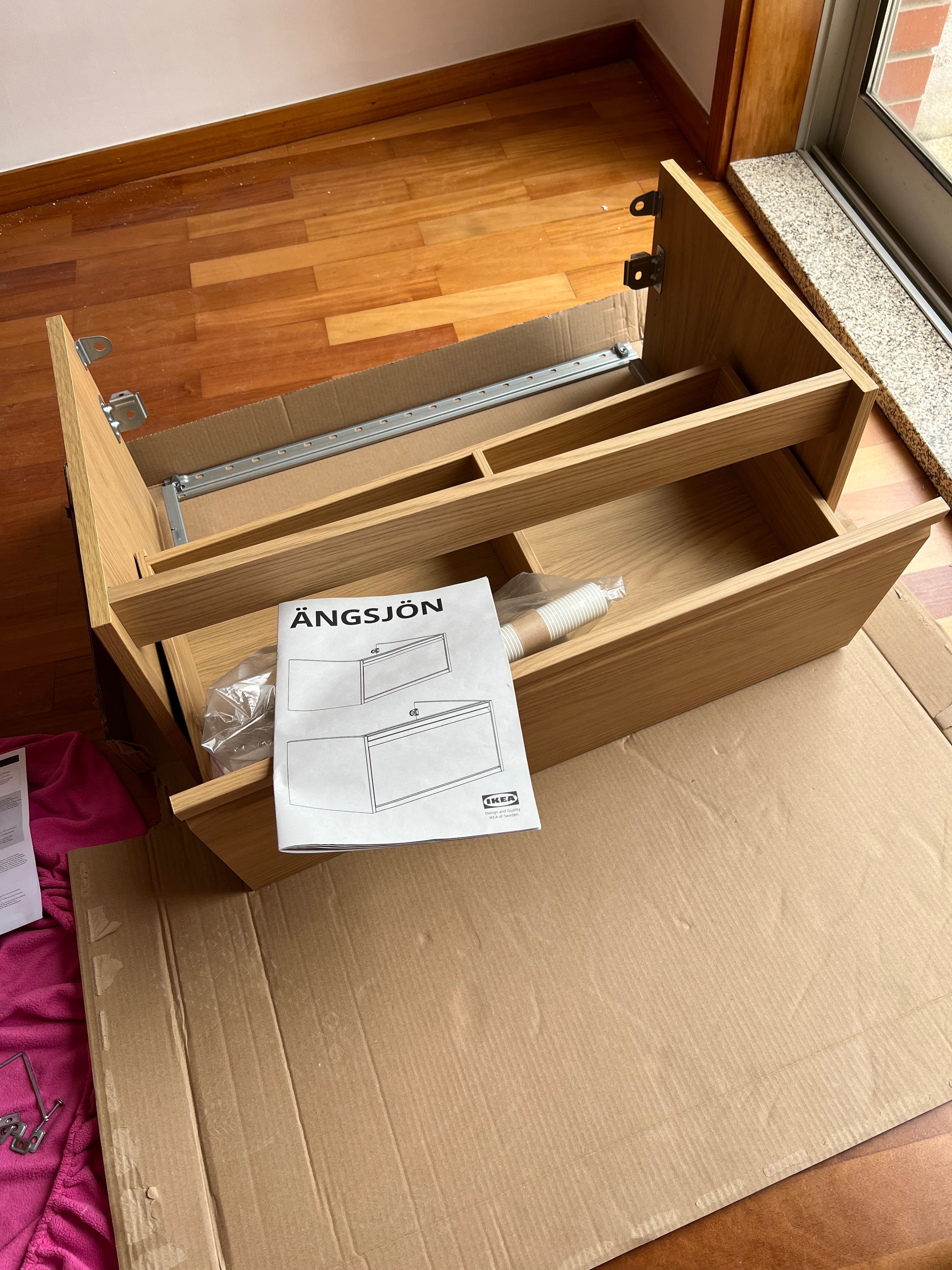 Armário lavatório wc IKEA ANGSJON