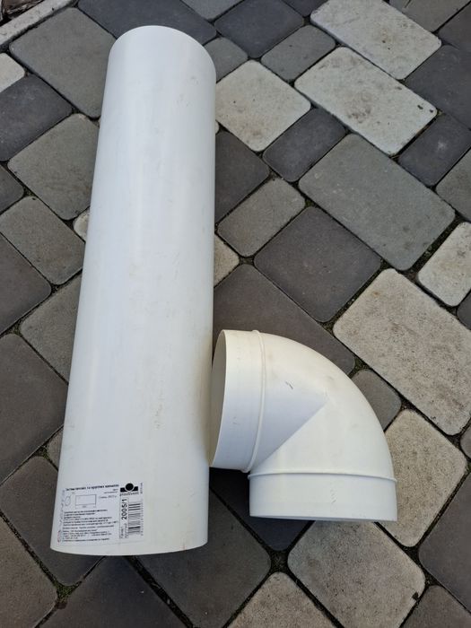 Круглий пластиковий канал VENTS d125/0.5