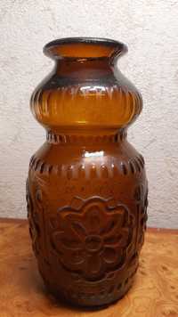 Ваза скло. СССР,  ваза 80× рр