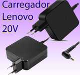 Carregador Lenovo 20V 2,25A (45W) 4,0x1,7mm