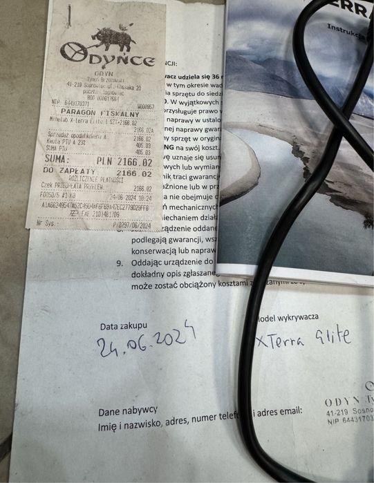 Wykrywacz metali minelab xterra elite z skuchawkami - gwarancja