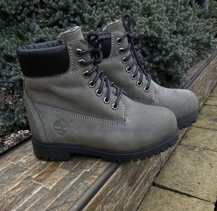 Timberland теплі натуральна овчина цегейка шкіряні жіночі черевики 37р