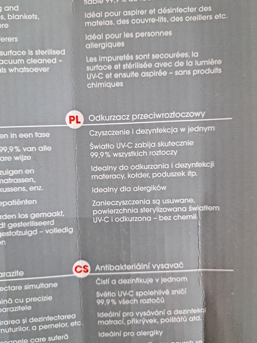 Odkurzacz na roztocza