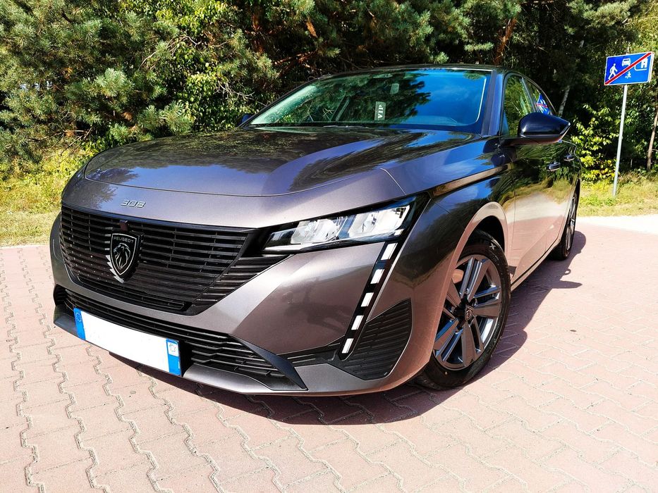 Peugeot 308 Virtual Full LED Manual 6biegów Asystenty Nawigacja Radar