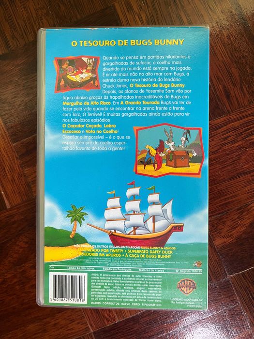 VHS Looney Tunes (1997-99) DUB PT-PT