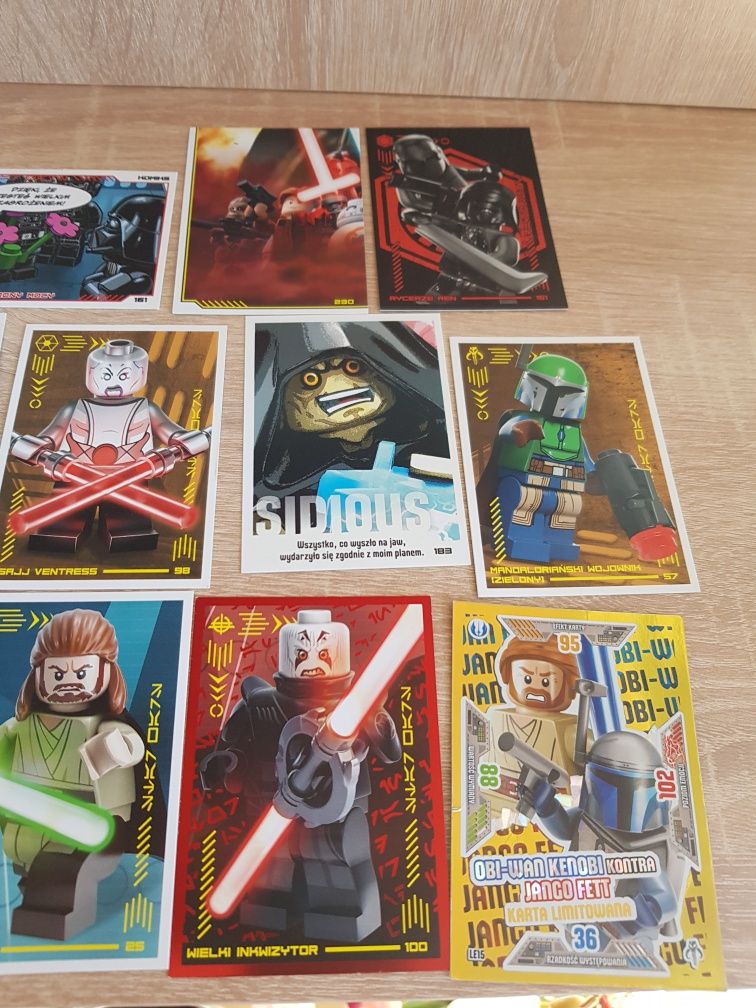 14 kart Lego Star Wars