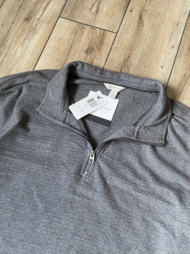 Нова оригінальна кофта від calvin klein 1/4 zip, ке