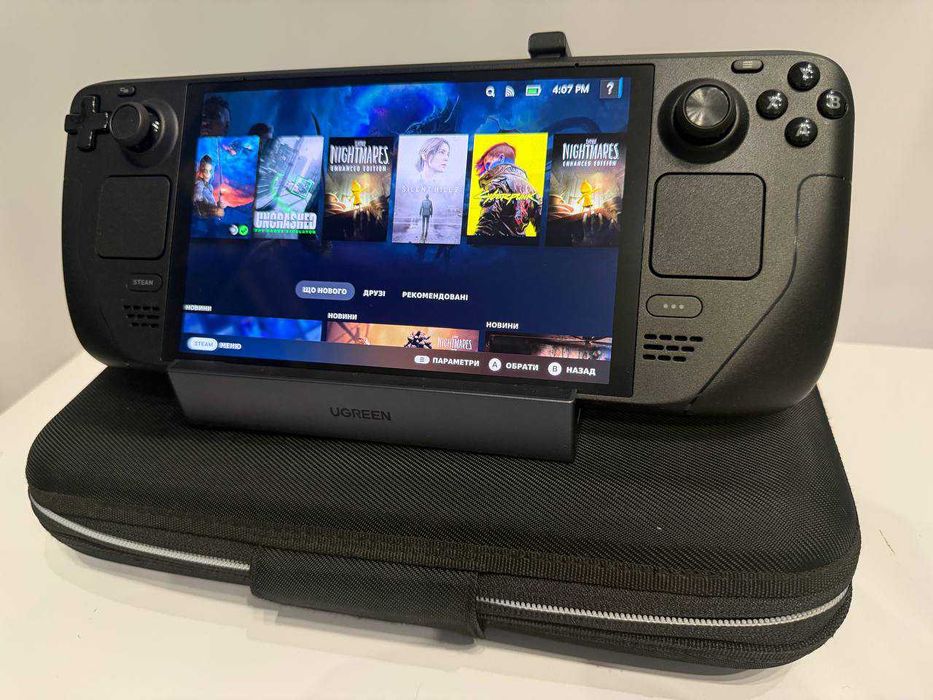 Steam Deck OLED 1TB + Док-станція Ugreen (4K / 100W / 1000Mbps)