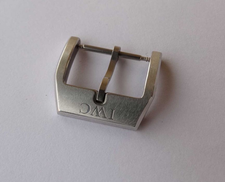 Klamra do paska do zegarka IWC Schauffhausen pilot 18mm stal INOX nowa