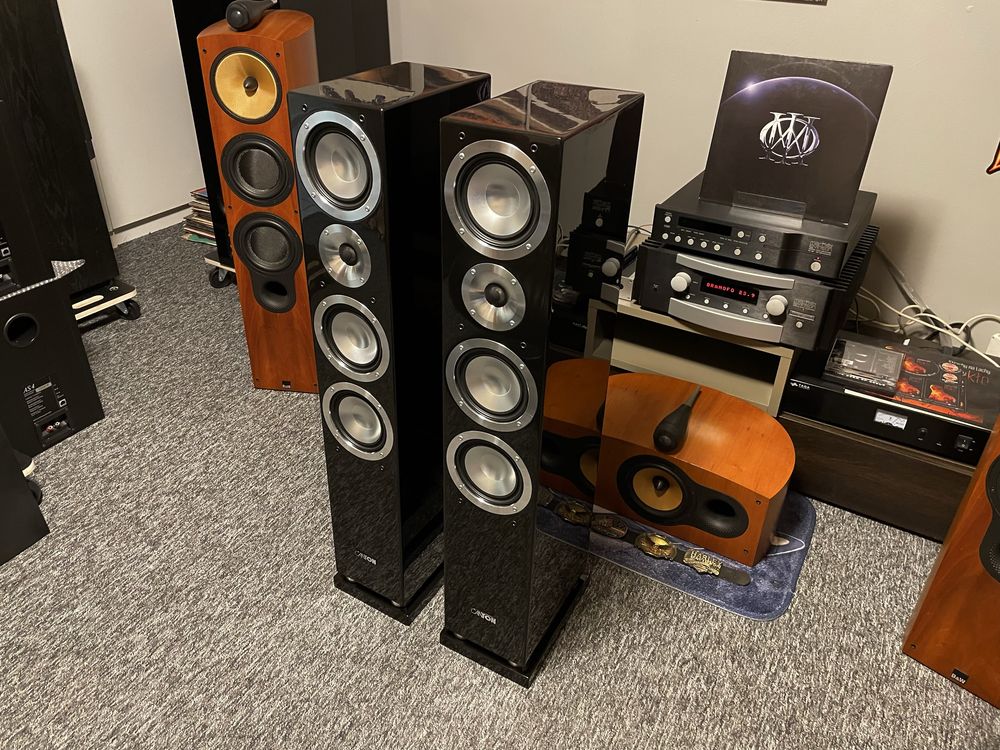 Kolumny podłogowe CANTON SL 580 DC Piano Black