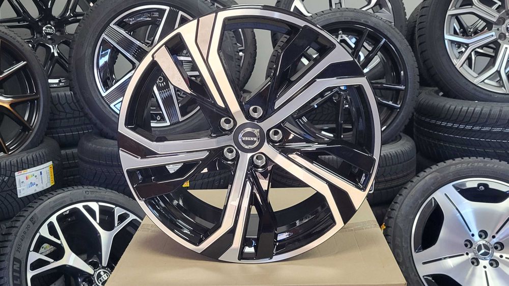 VOLVO V60 XC 60 Oryginał 19" 5-Triple Spoke Black Diamond Cut – 1236