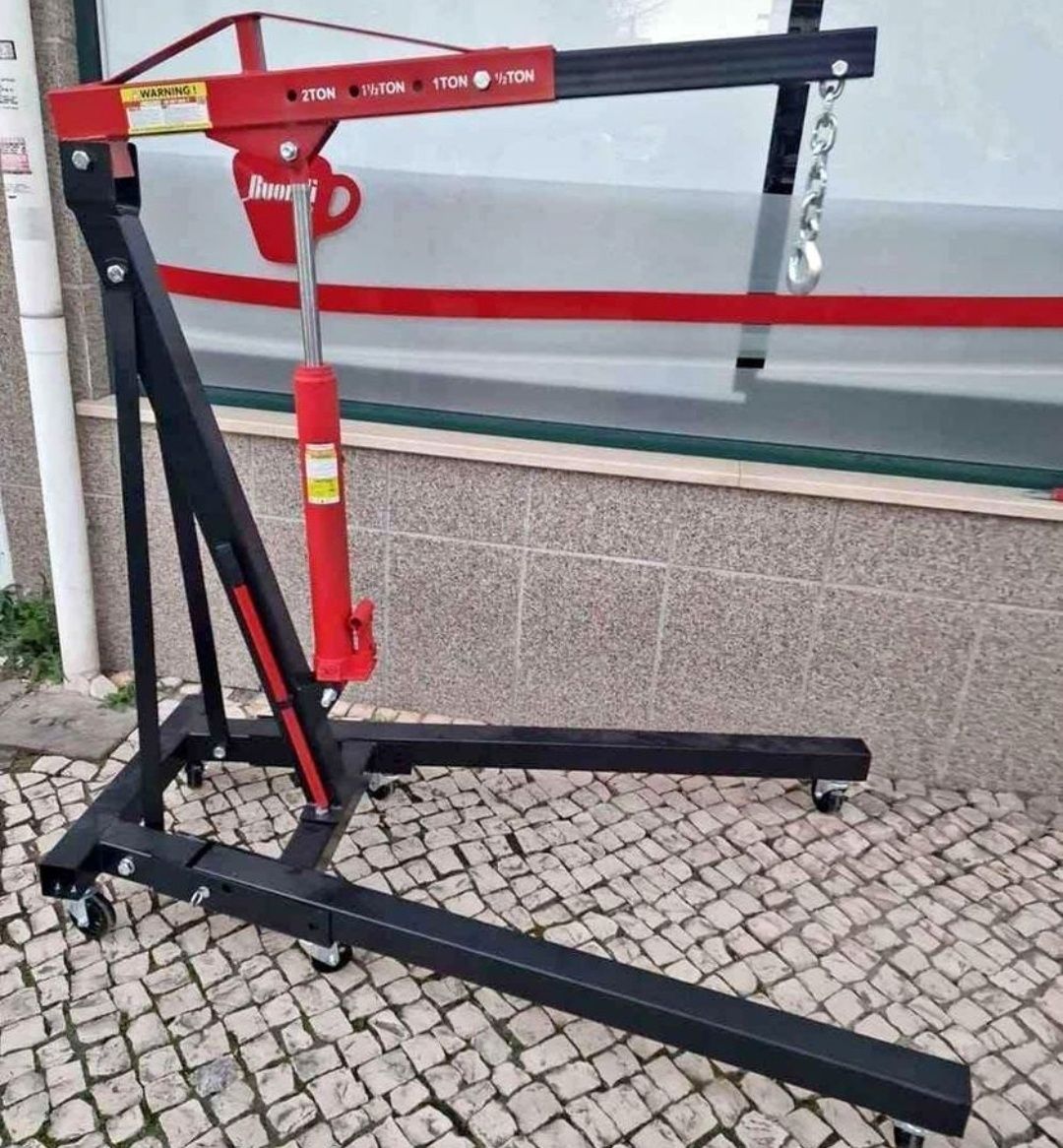 Grua Hidráulica 2 toneladas Nova