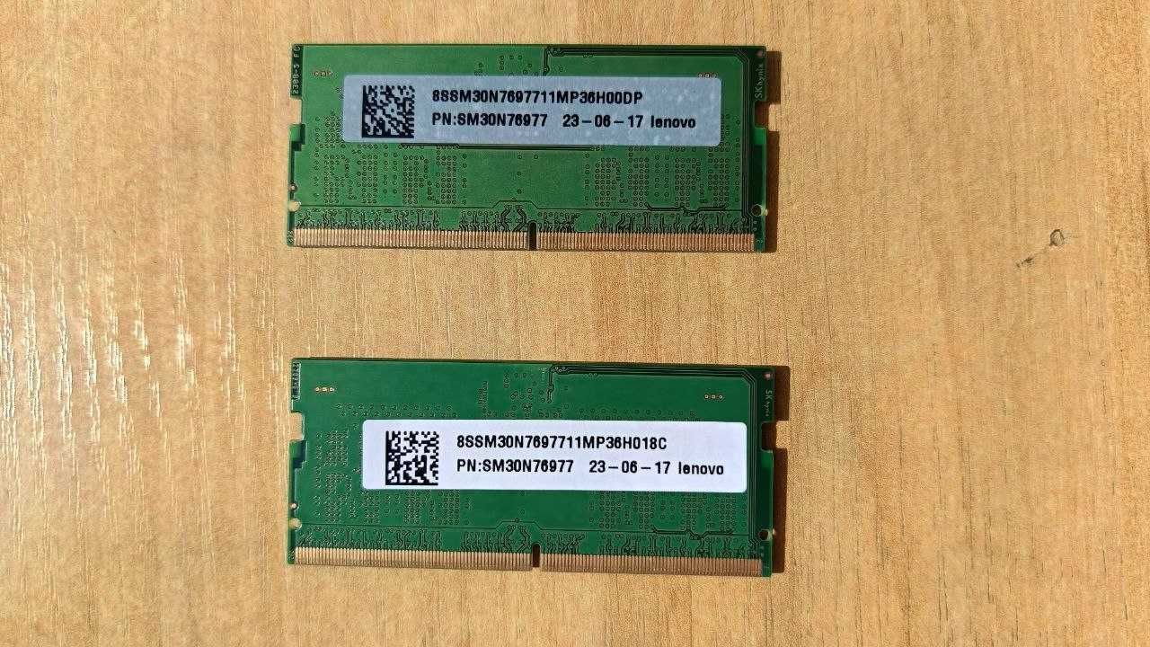 ОЗУ Hynix 16 ГБ (2х8) DDR5 5600 для ноутбука