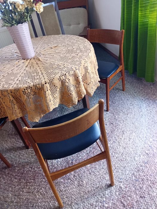 Krzesła duńskie lata 50/60