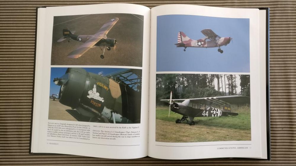 Warbirds livro sobre aviação militar