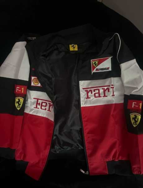 Casaco Ferrari F1 Bordado