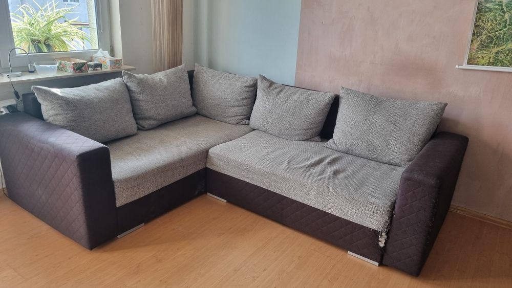 Narożnik z funkcją spania