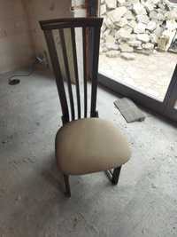 Krzesła drewniane 8 sztuk Tanio pilne