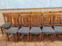 Conjunto de Mesas e Cadeiras para restaurante, bom estado