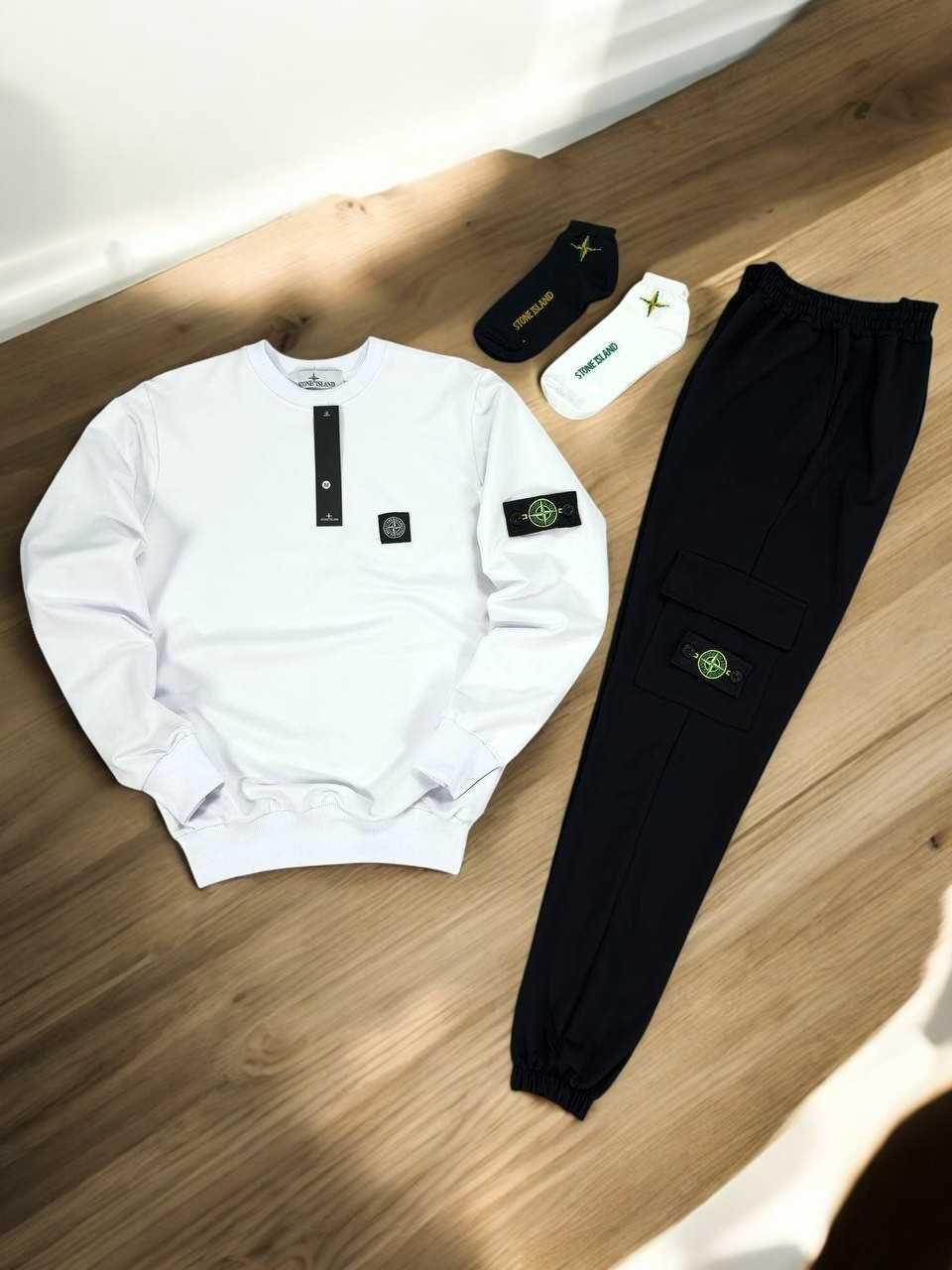Костюм Stone Island: світшот-штани, костюм стон айленд, післяплата