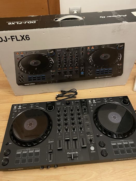 Pioneer ddj flx6 (acompanha caixa + cabo usb + rca)
