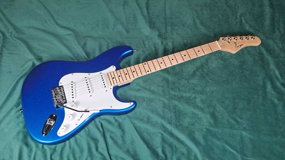 Gitara Elektryczna - Smiger L-G2 Stratocaster Cobra Blue