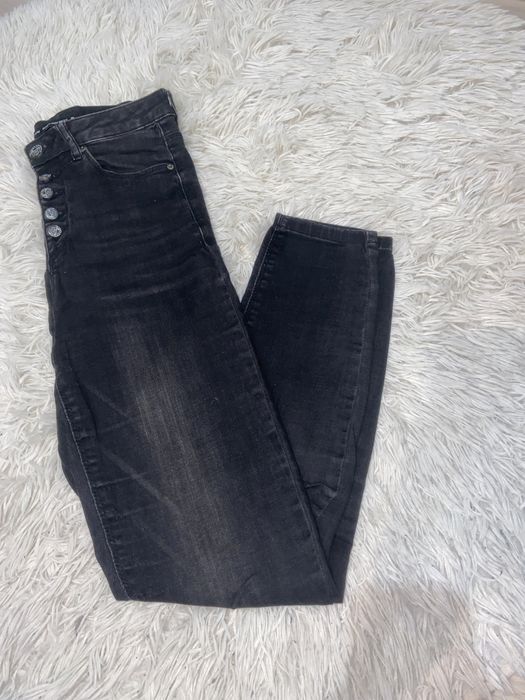 Czarne Jeansy 36