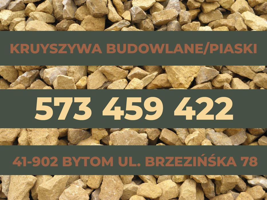 Dolomit / Kruszywa / Piasek - Dolomit, kliniec dostawa od 1 tony