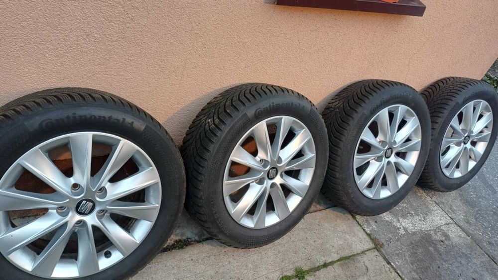 Koła zimowe 205/55 R16 Oryginalne Seat 8mm bieżnika