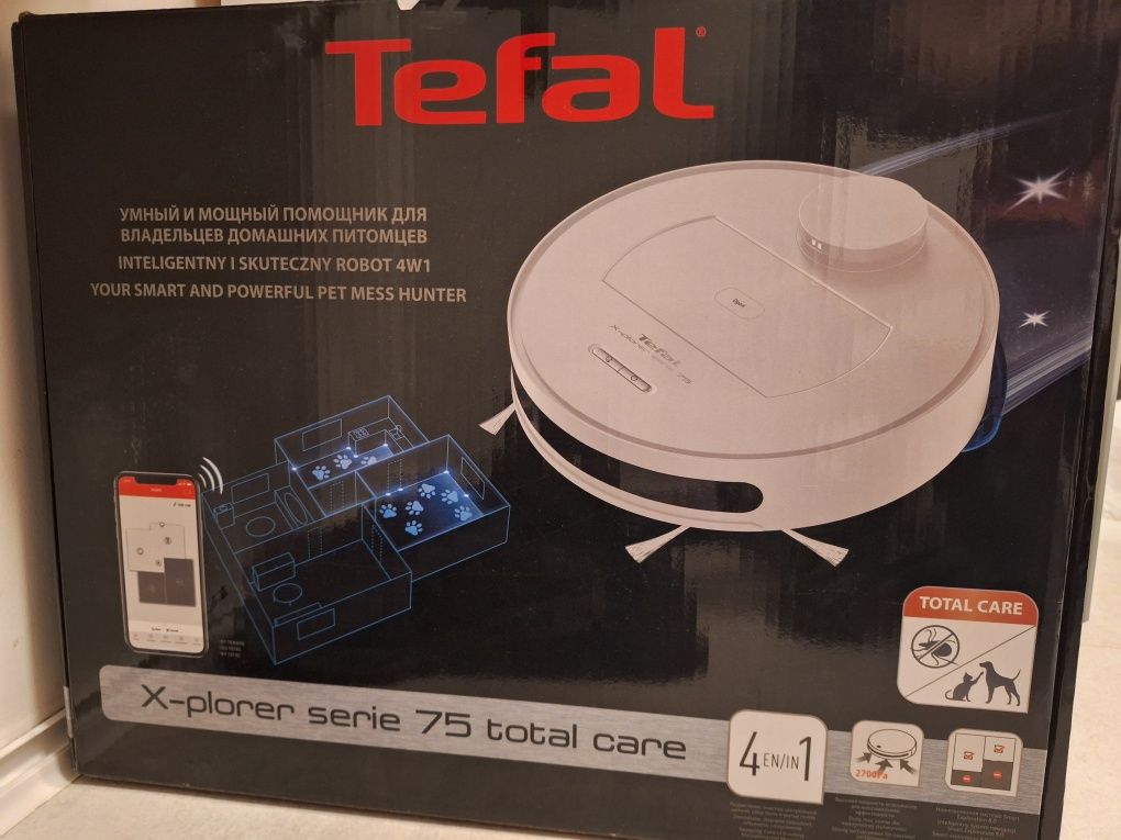 Robot mopujący Tefal X-plorer serie 75 Total care