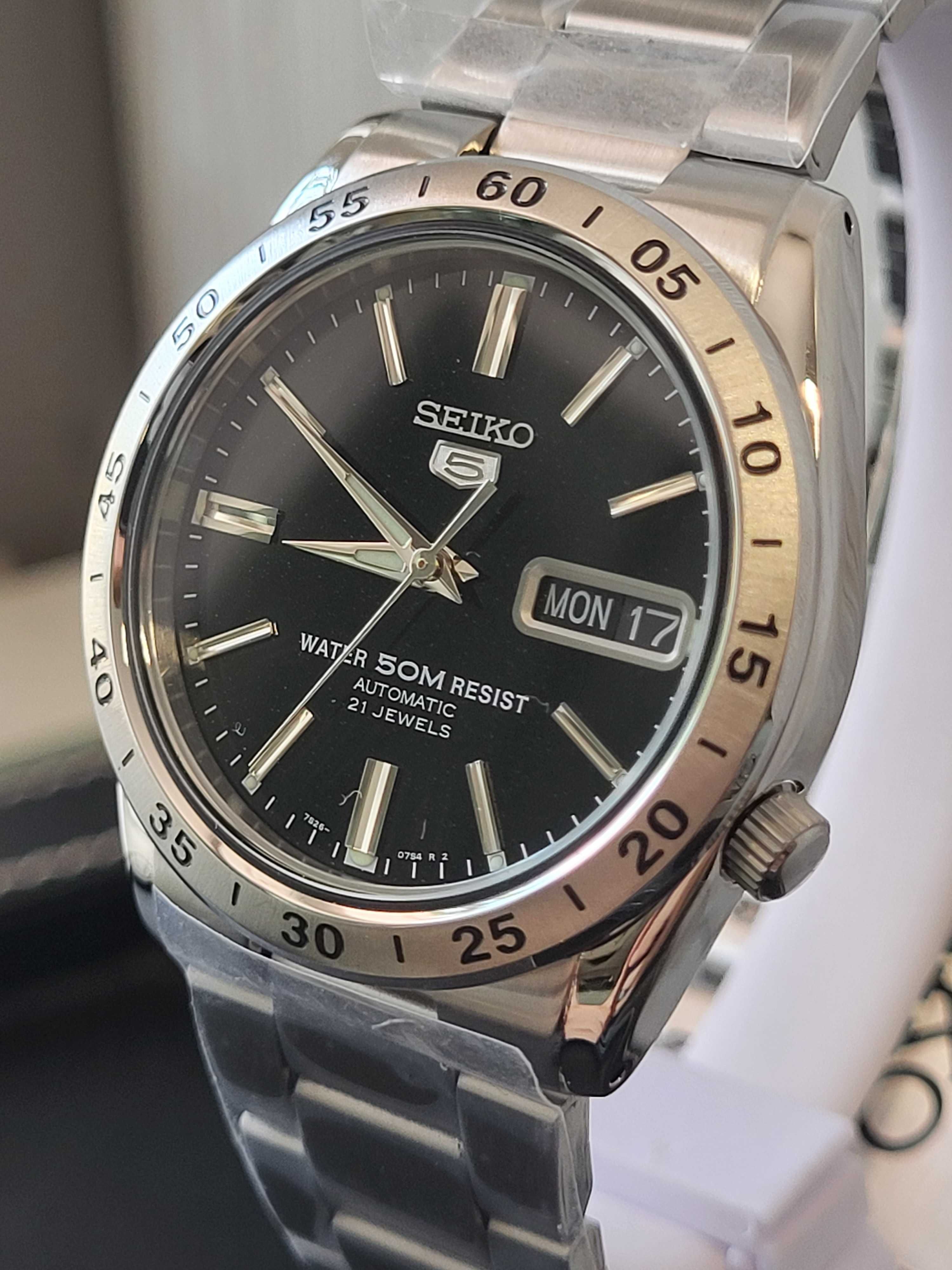 НОВИЙ Механічний наручний годинник SEIKO 5 Classic SNKE01K1 сейко часы