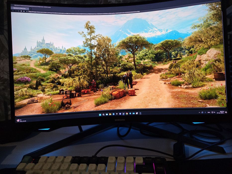 Монітор samsung odyssey g7 27" 240 hz