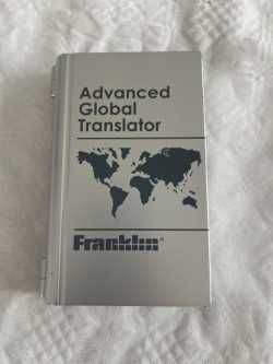 Franklin TGA-470 12 Tradutor de idiomas