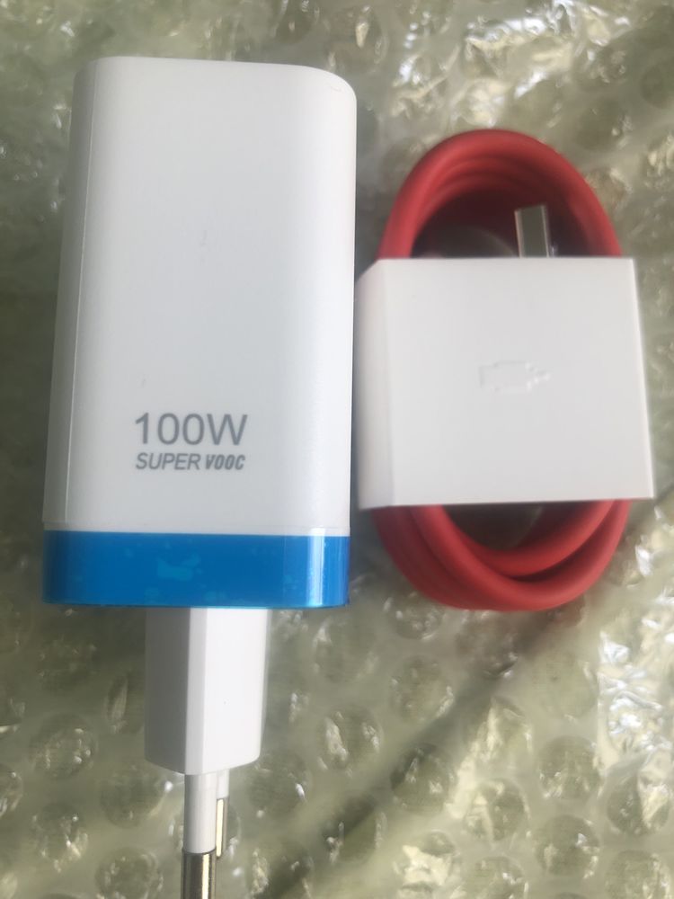 Nowa ładowarka 100w supervooc do One Plusa z kablem box