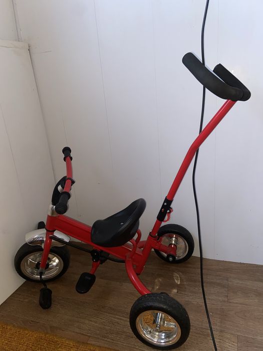 Детский Велосипед с родительской ручкой