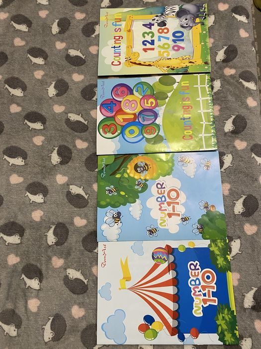 Зошити з математики для дошкільнят вивчення цифр