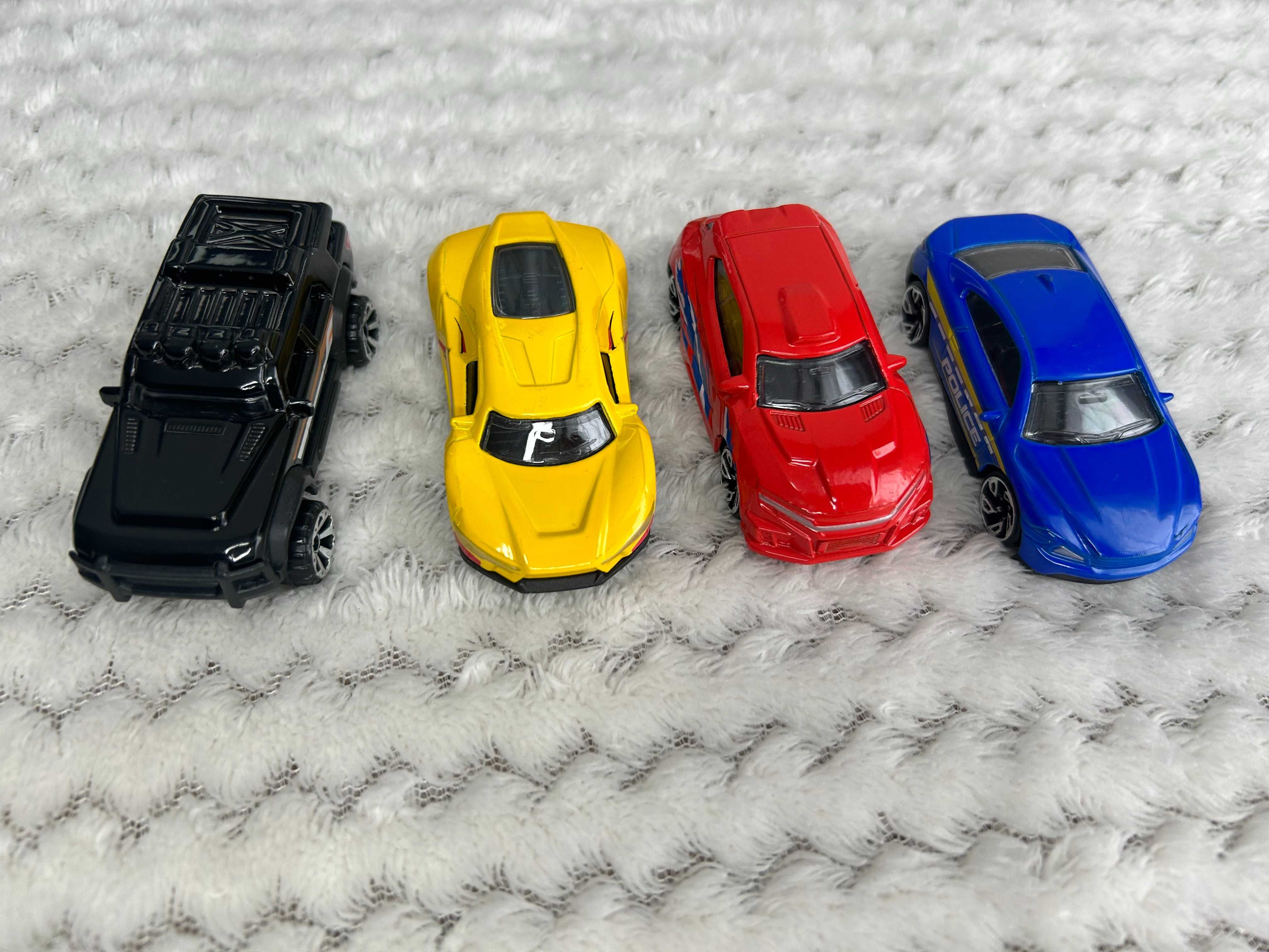 Dickie Policyjny transporter walizka z autkami 2w1