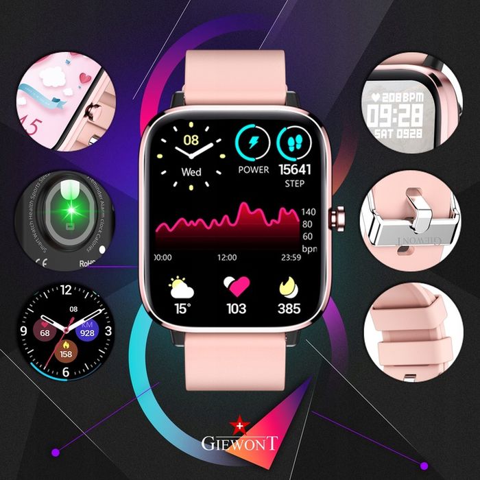 Smartwatch Zegarek Na Komunię Dla Dziewczynki + Torebka Rozmowy Sms Gw