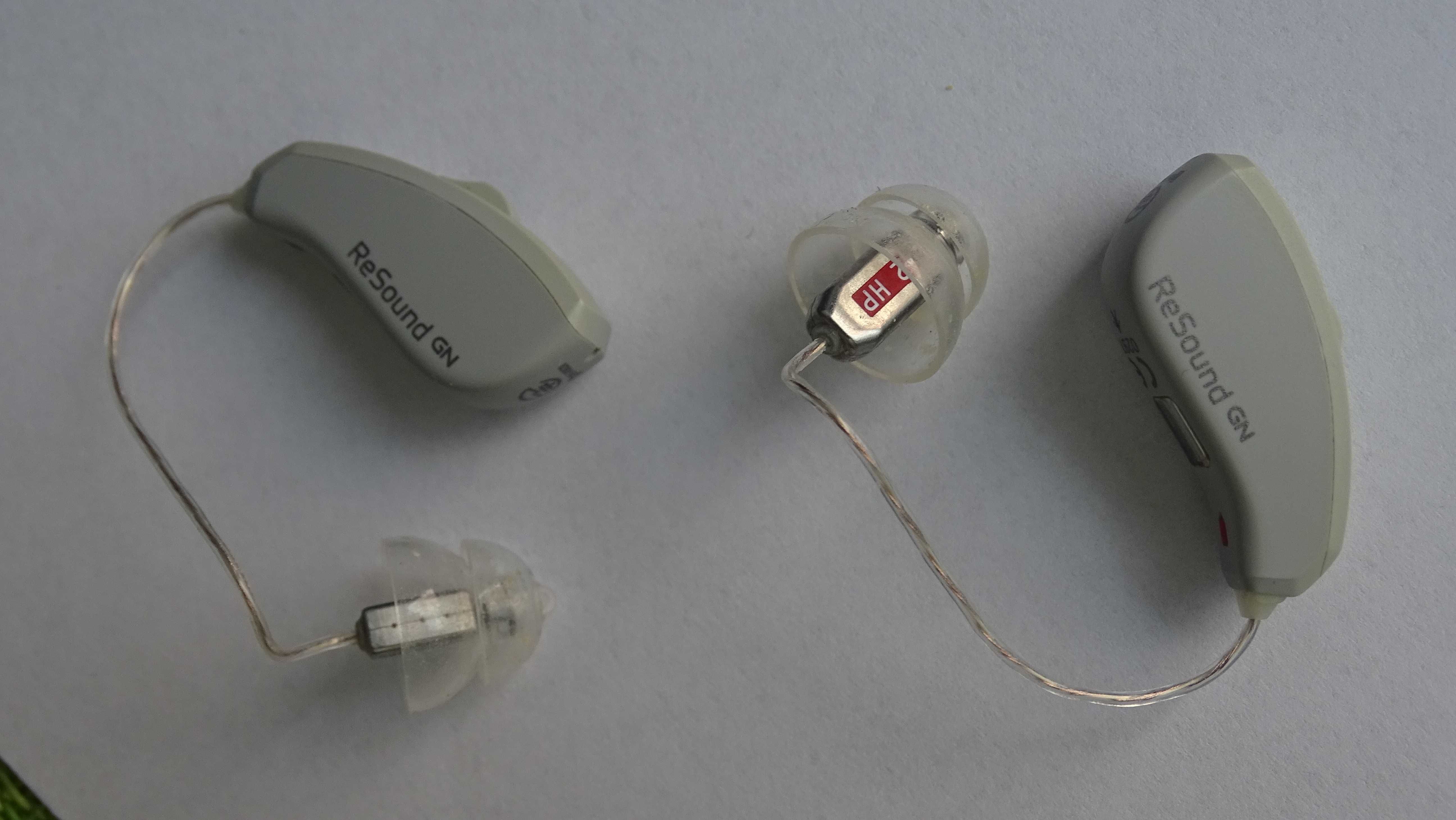 Aparaty słuchowe ReSound Quatro 761-DRWC RIE 2 szt z ładowarką.