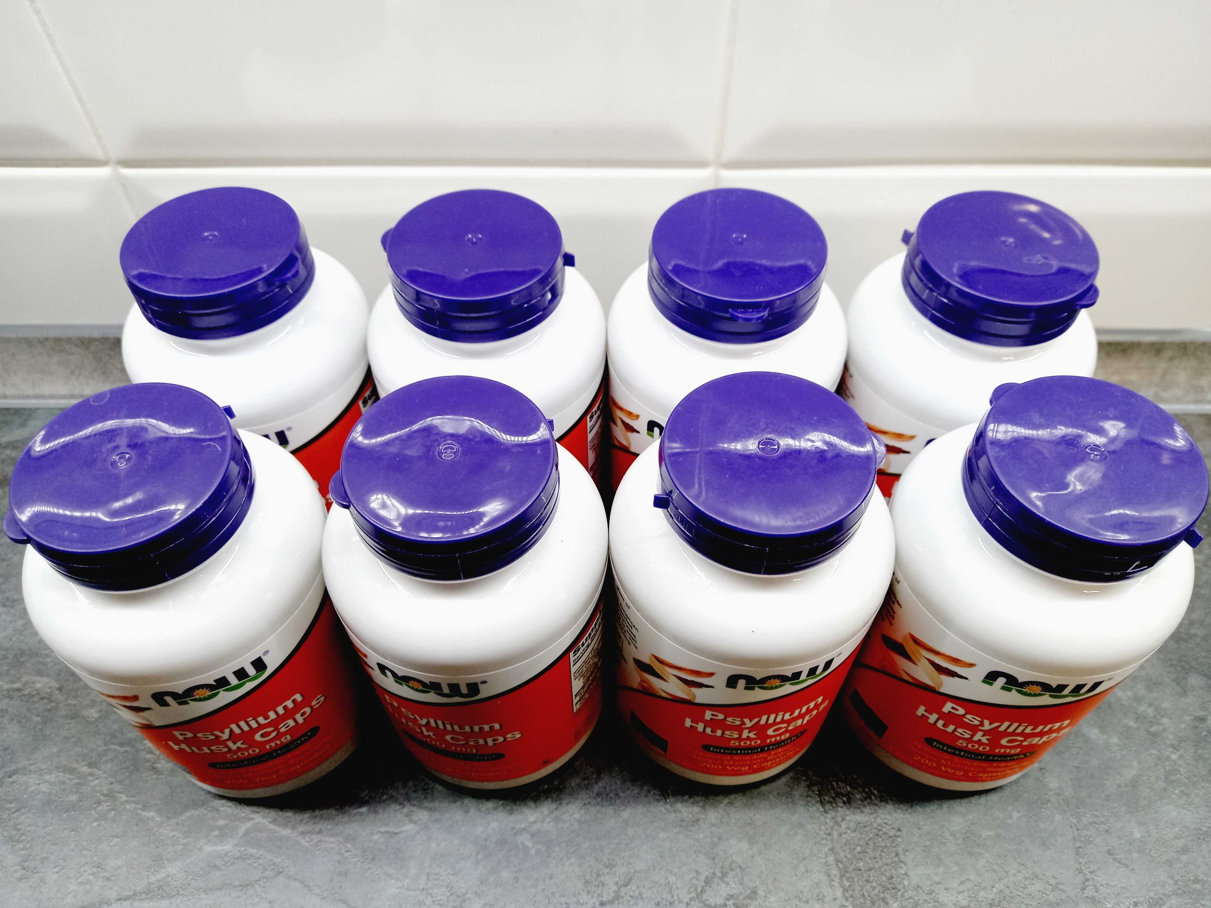 Now Foods, Psyllium Husk Caps 500 мг (200 капс.), клетчатка псіліум